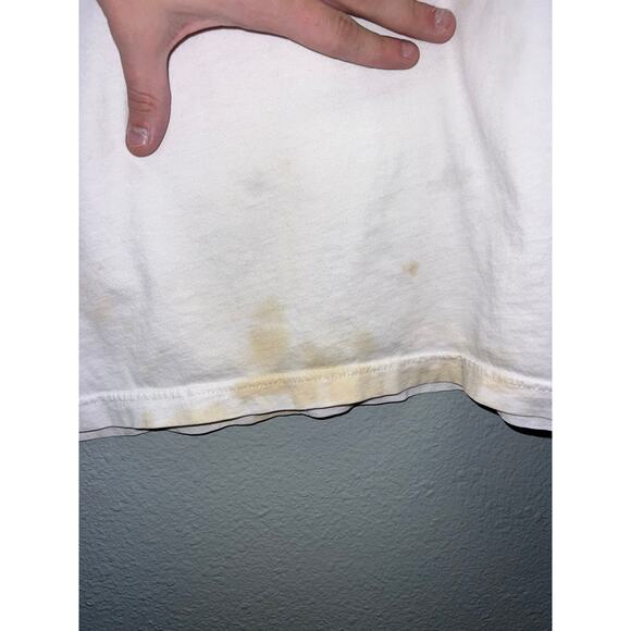 Mac Miller Self Care Shirt Swimming By Mac Miller Stained Pink Faded Tee Large - Picture 5 of 13